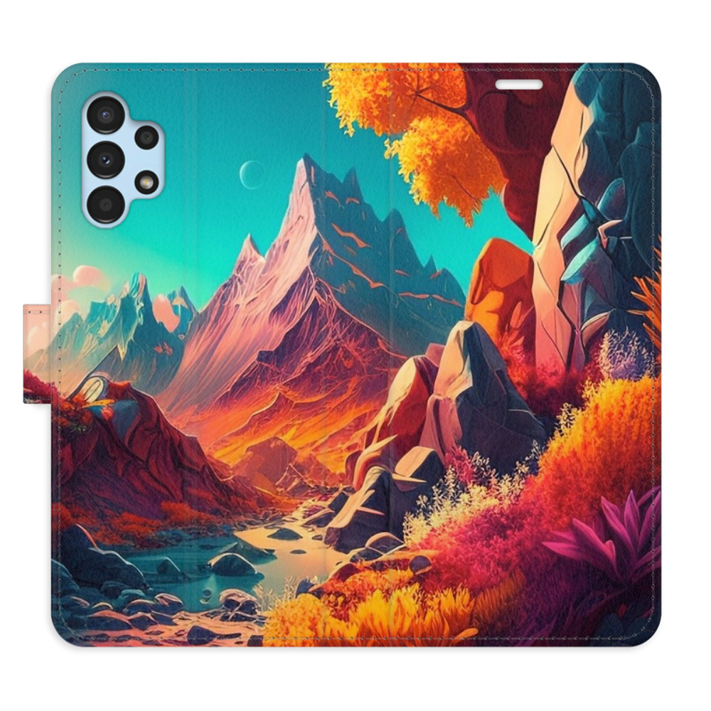 Flipové puzdro iSaprio - Colorful Mountains - Samsung Galaxy A13 / A13 5G