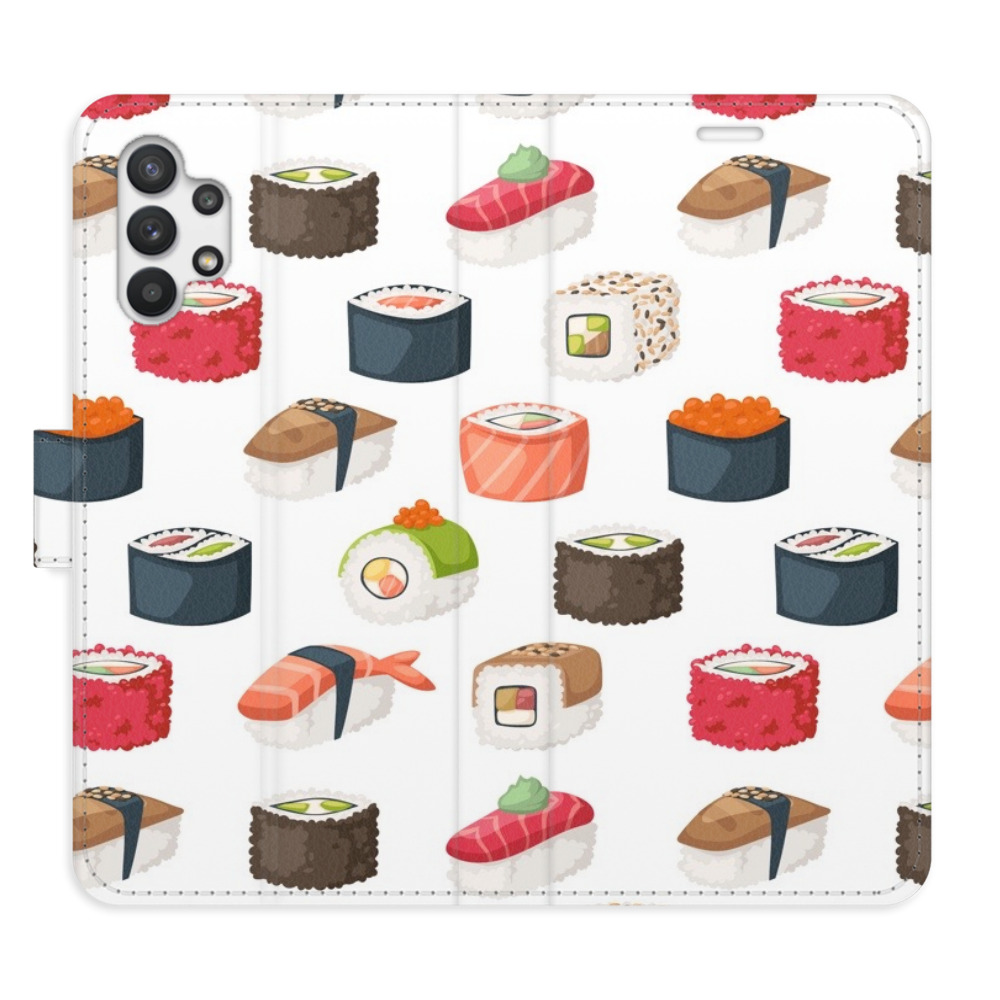 Flipové puzdro iSaprio - Sushi Pattern 02 - Samsung Galaxy A32