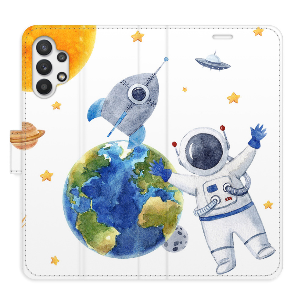 Flipové puzdro iSaprio - Space 06 - Samsung Galaxy A32 5G
