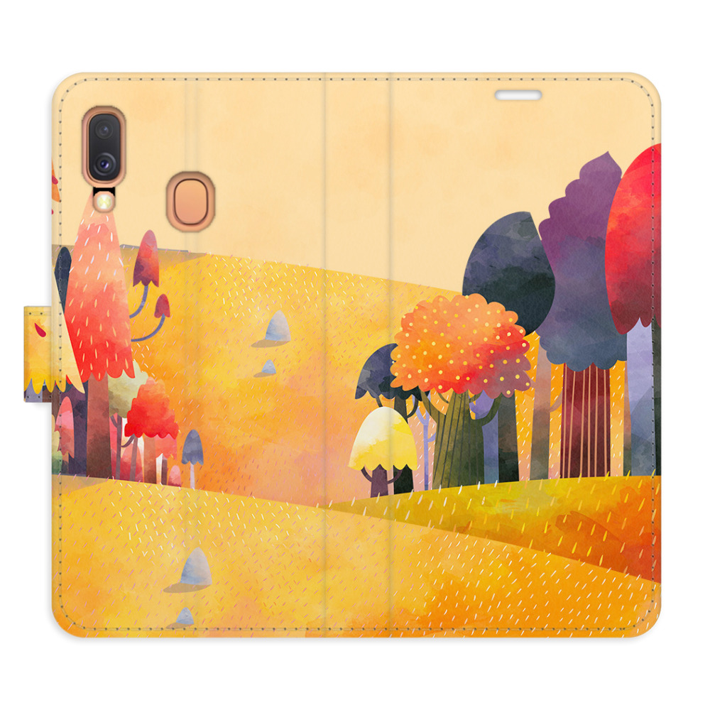 Flipové puzdro iSaprio - Autumn Forest - Samsung Galaxy A40