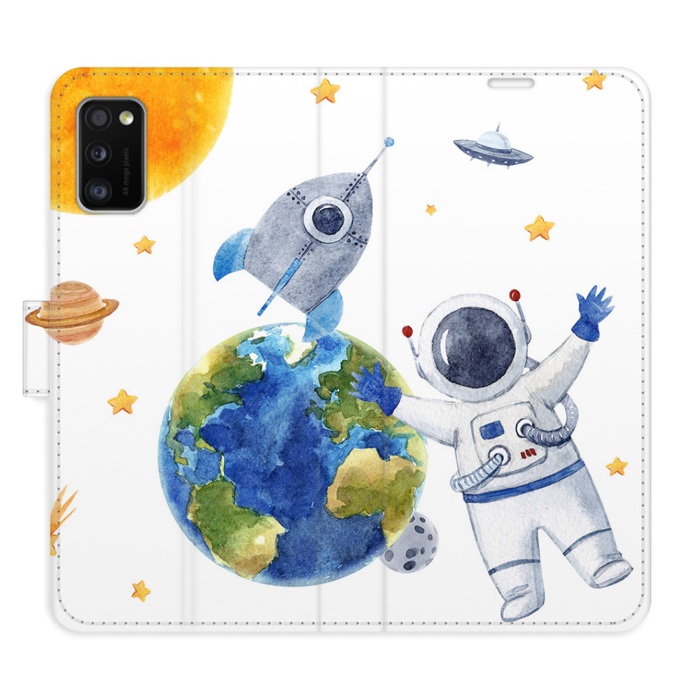Flipové puzdro iSaprio - Space 06 - Samsung Galaxy A41