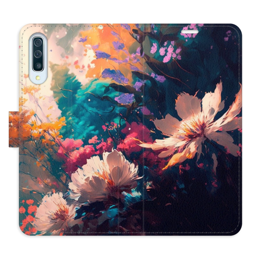 Flipové puzdro iSaprio - Spring Flowers - Samsung Galaxy A50