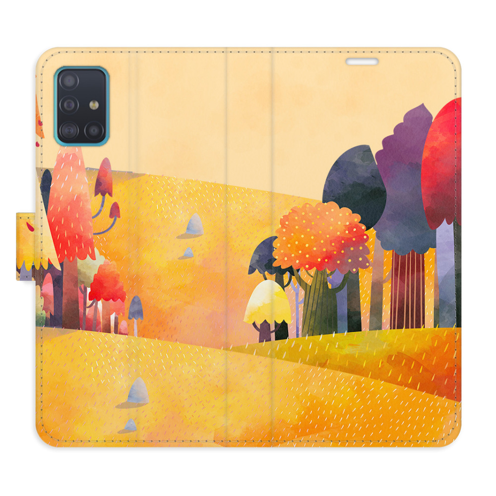 Flipové puzdro iSaprio - Autumn Forest - Samsung Galaxy A51
