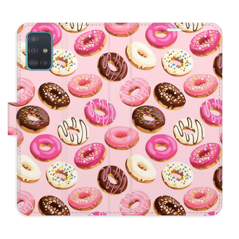 Flipové puzdro iSaprio - Donuts Pattern 03 - Samsung Galaxy A51