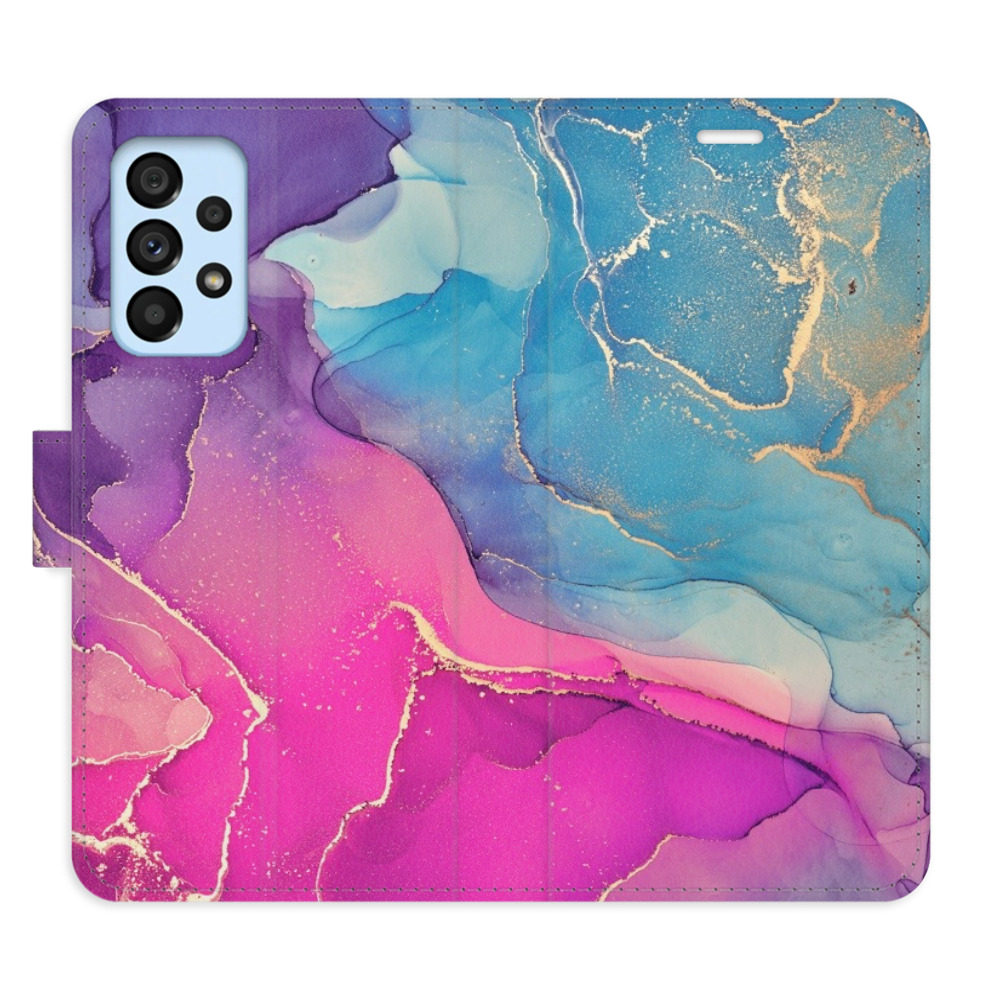 Flipové puzdro iSaprio - Colour Marble 02 - Samsung Galaxy A53 5G