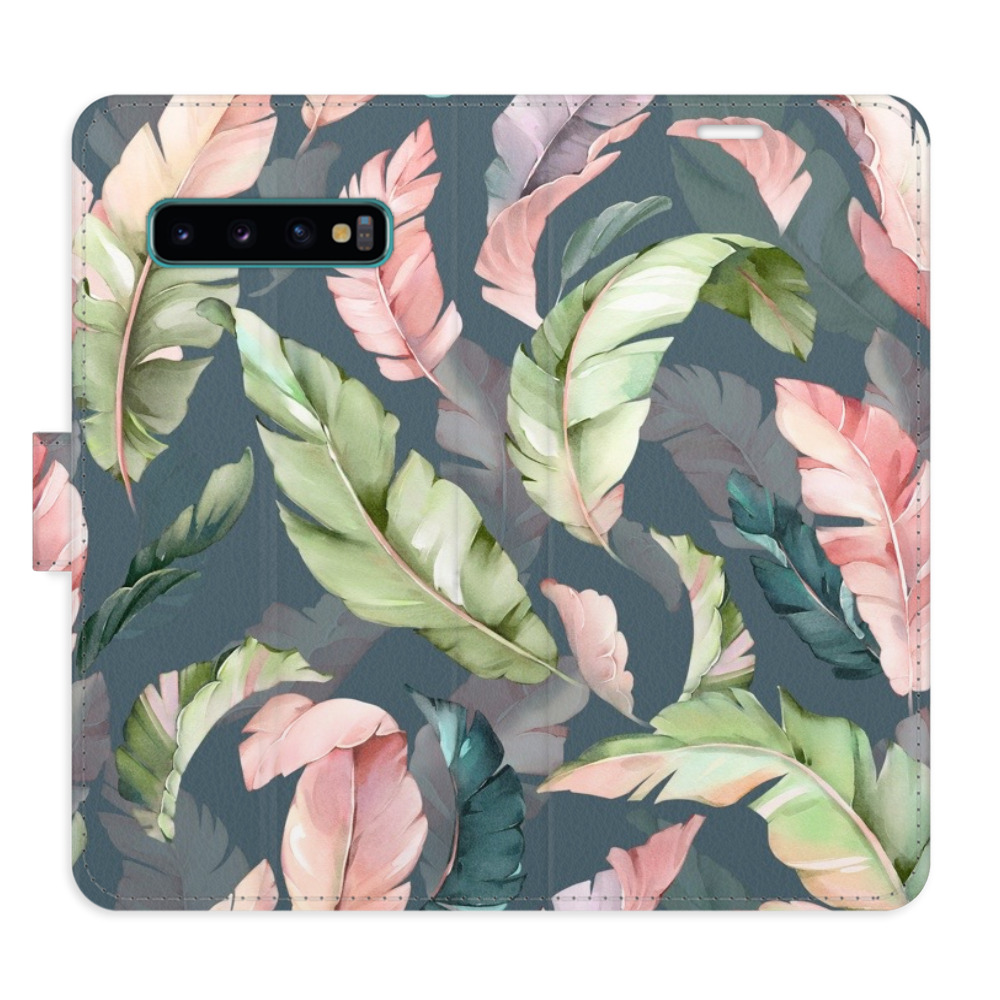 Flipové puzdro iSaprio - Flower Pattern 09 - Samsung Galaxy S10