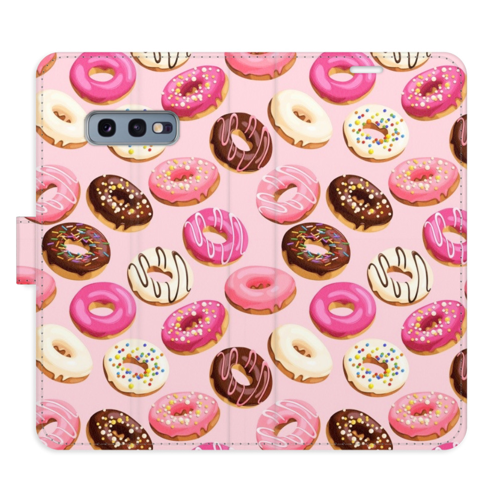 Flipové puzdro iSaprio - Donuts Pattern 03 - Samsung Galaxy S10e