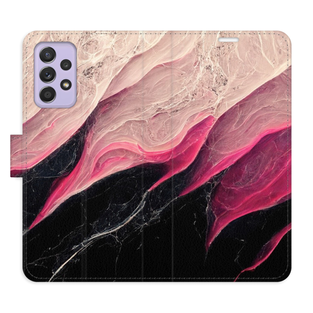 Flipové puzdro iSaprio - BlackPink Marble - Samsung Galaxy A52 / A52 5G / A52s