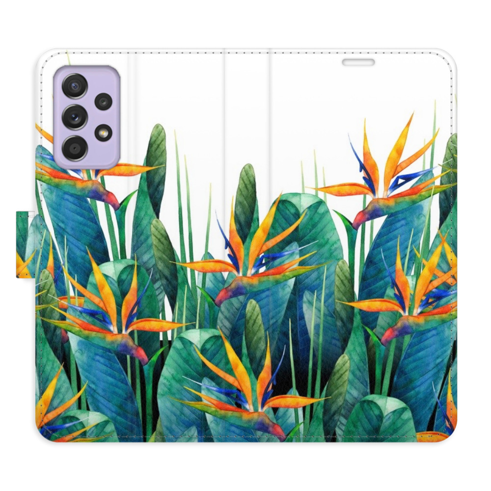Flipové puzdro iSaprio - Exotic Flowers 02 - Samsung Galaxy A52 / A52 5G / A52s