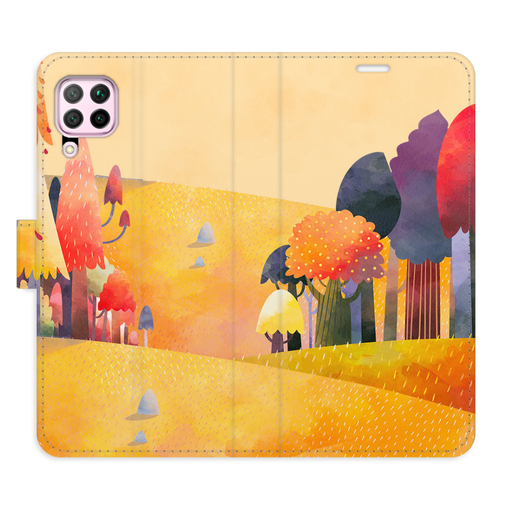 Flipové puzdro iSaprio - Autumn Forest - Huawei P40 Lite