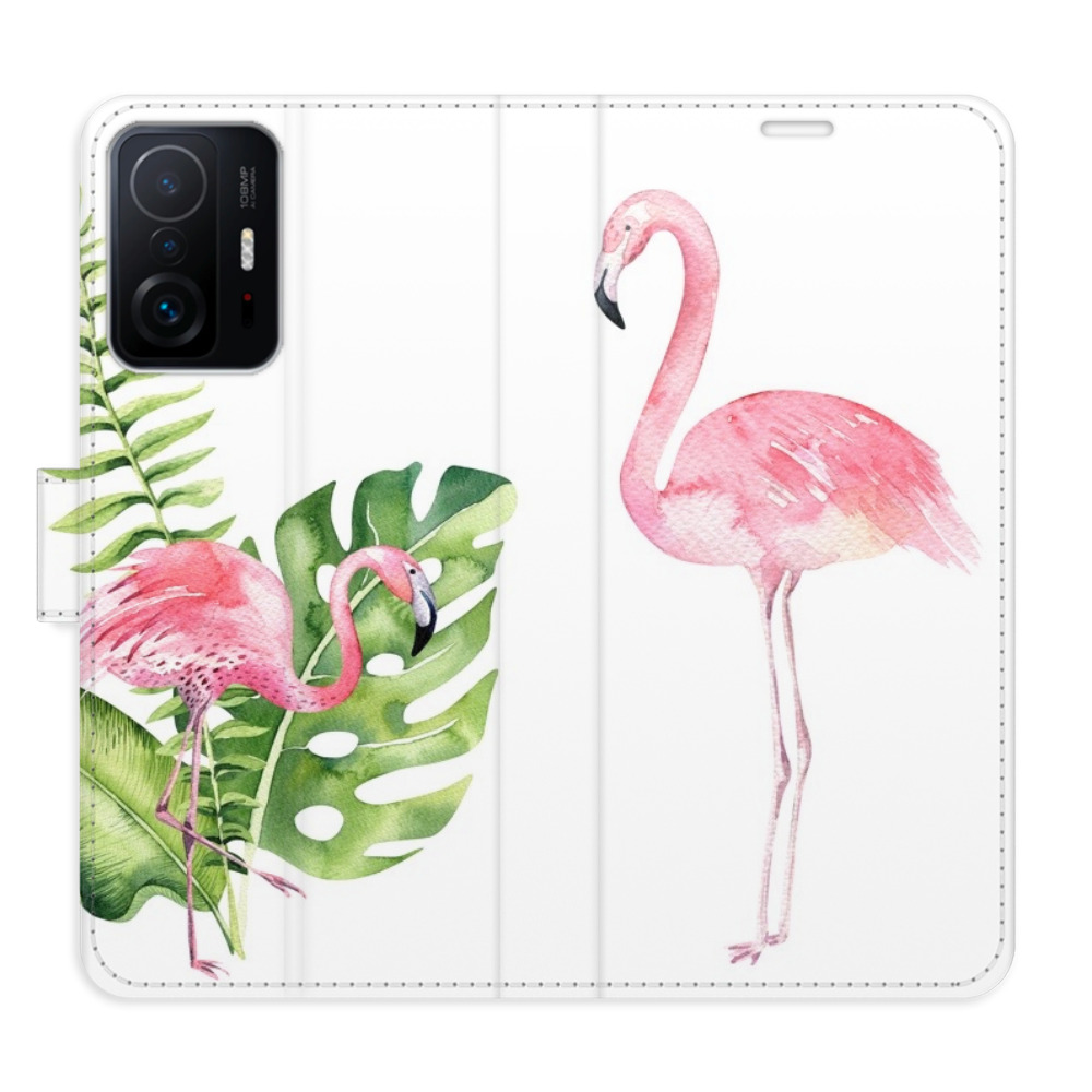 Flipové puzdro iSaprio - Flamingos - Xiaomi 11T / 11T Pro