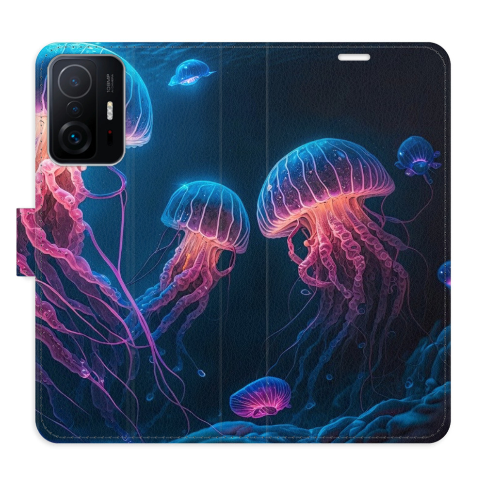 Flipové puzdro iSaprio - Jellyfish - Xiaomi 11T / 11T Pro