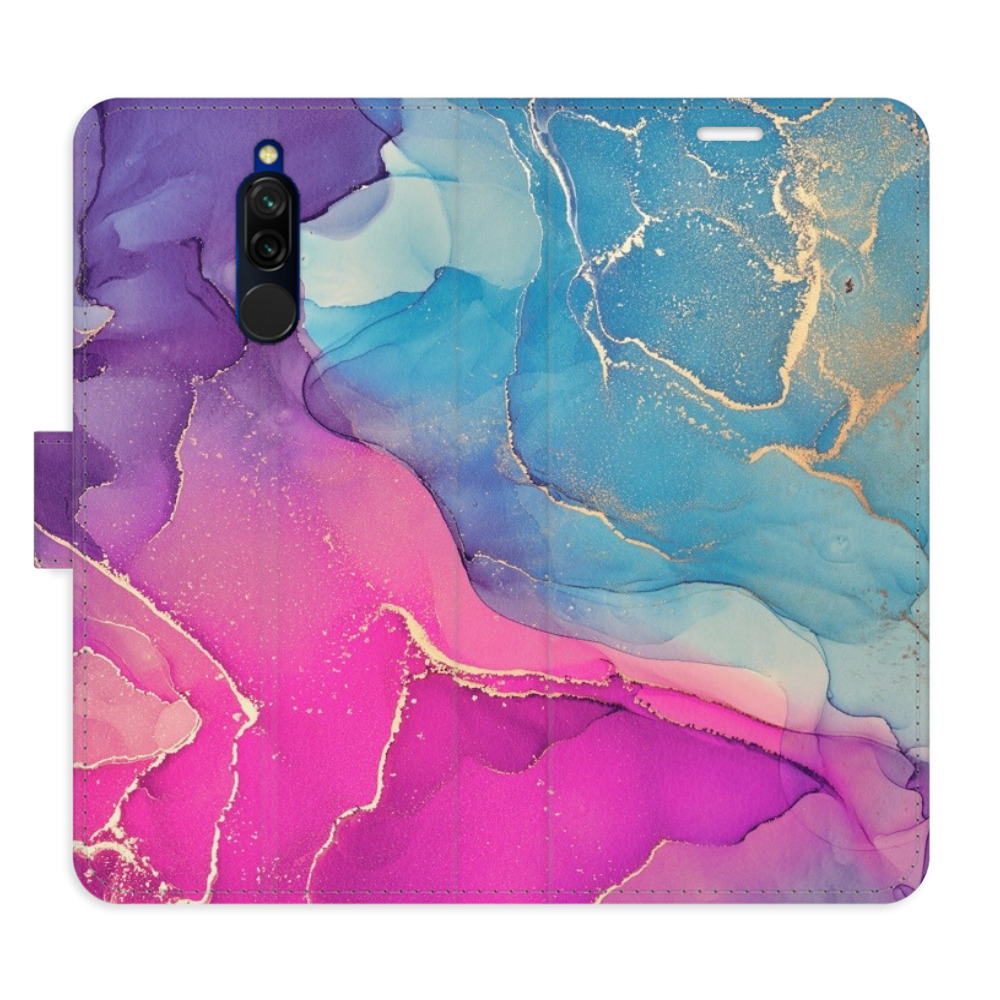 Flipové puzdro iSaprio - Colour Marble 02 - Xiaomi Redmi 8
