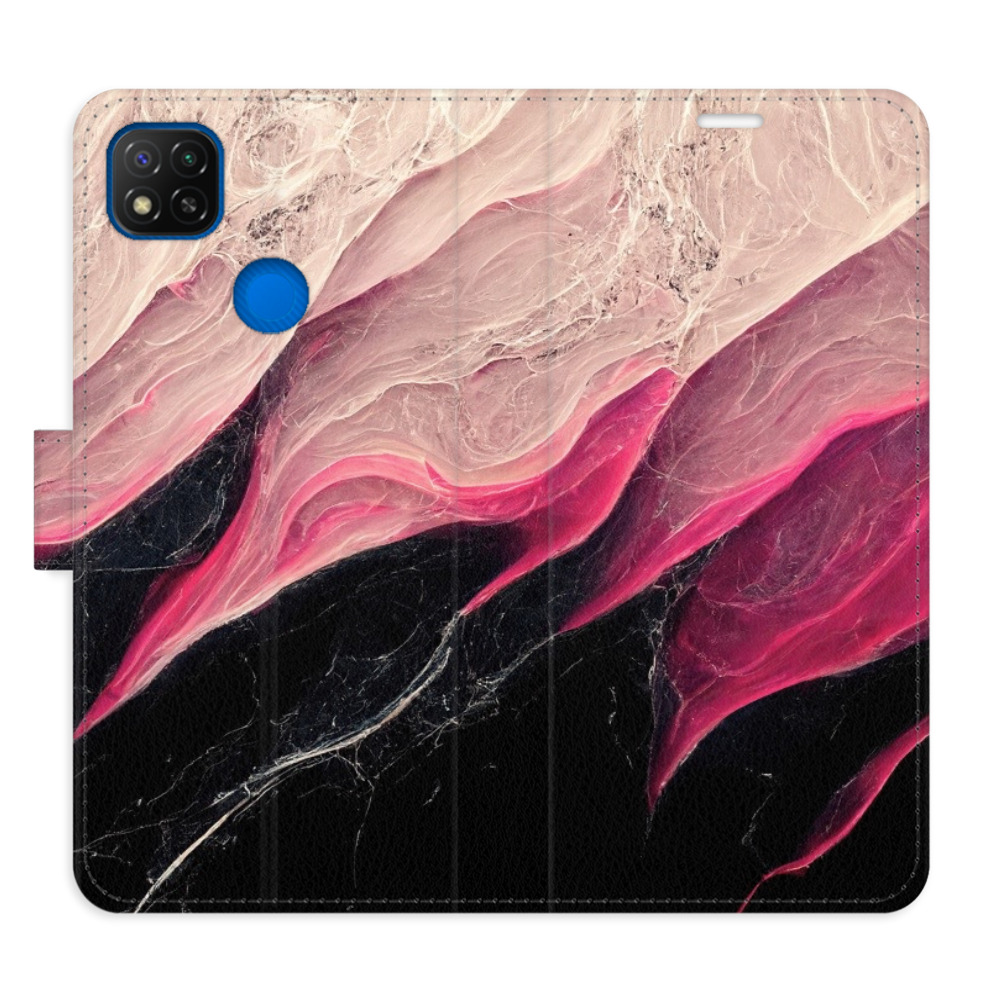 Flipové puzdro iSaprio - BlackPink Marble - Xiaomi Redmi 9C