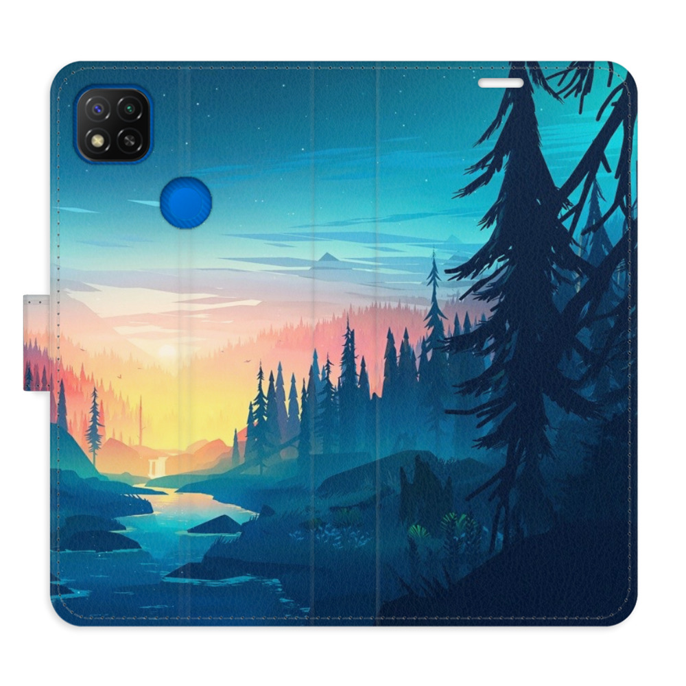 Flipové puzdro iSaprio - Magical Landscape - Xiaomi Redmi 9C
