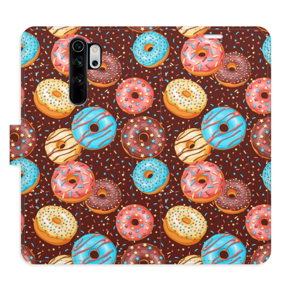 Flipové puzdro iSaprio - Donuts Pattern - Xiaomi Redmi Note 8 Pro