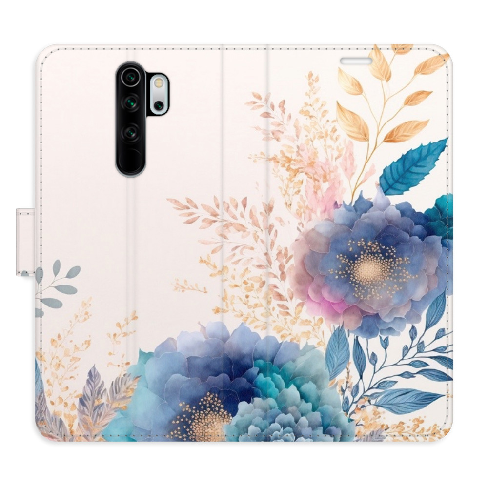 Flipové puzdro iSaprio - Ornamental Flowers 03 - Xiaomi Redmi Note 8 Pro