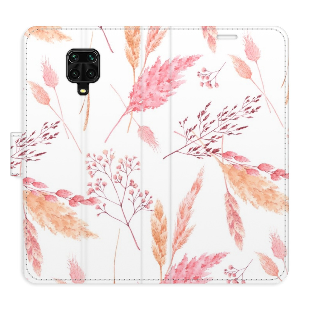 Flipové puzdro iSaprio - Ornamental Flowers - Xiaomi Redmi Note 9 Pro / Note 9S