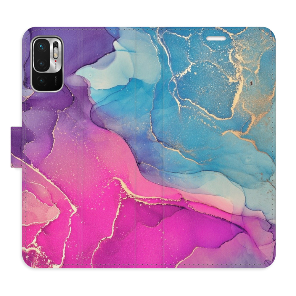 Flipové puzdro iSaprio - Colour Marble 02 - Xiaomi Redmi Note 10 5G