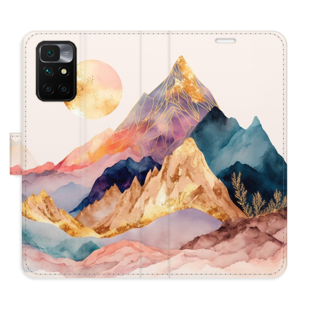 Flipové puzdro iSaprio - Beautiful Mountains - Xiaomi Redmi 10