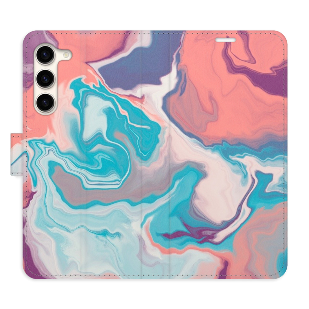 Flipové puzdro iSaprio - Abstract Paint 06 - Samsung Galaxy S23+ 5G