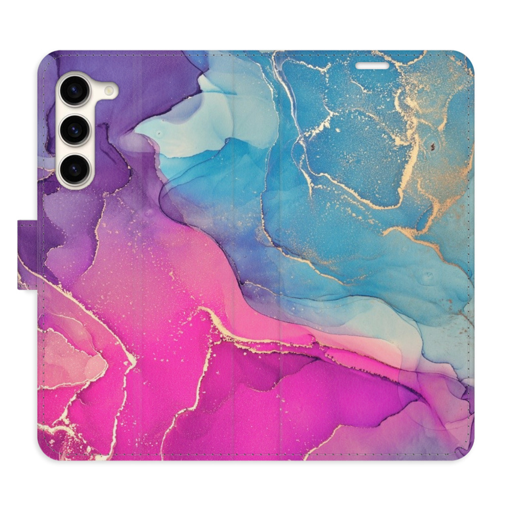 Flipové puzdro iSaprio - Colour Marble 02 - Samsung Galaxy S23+ 5G