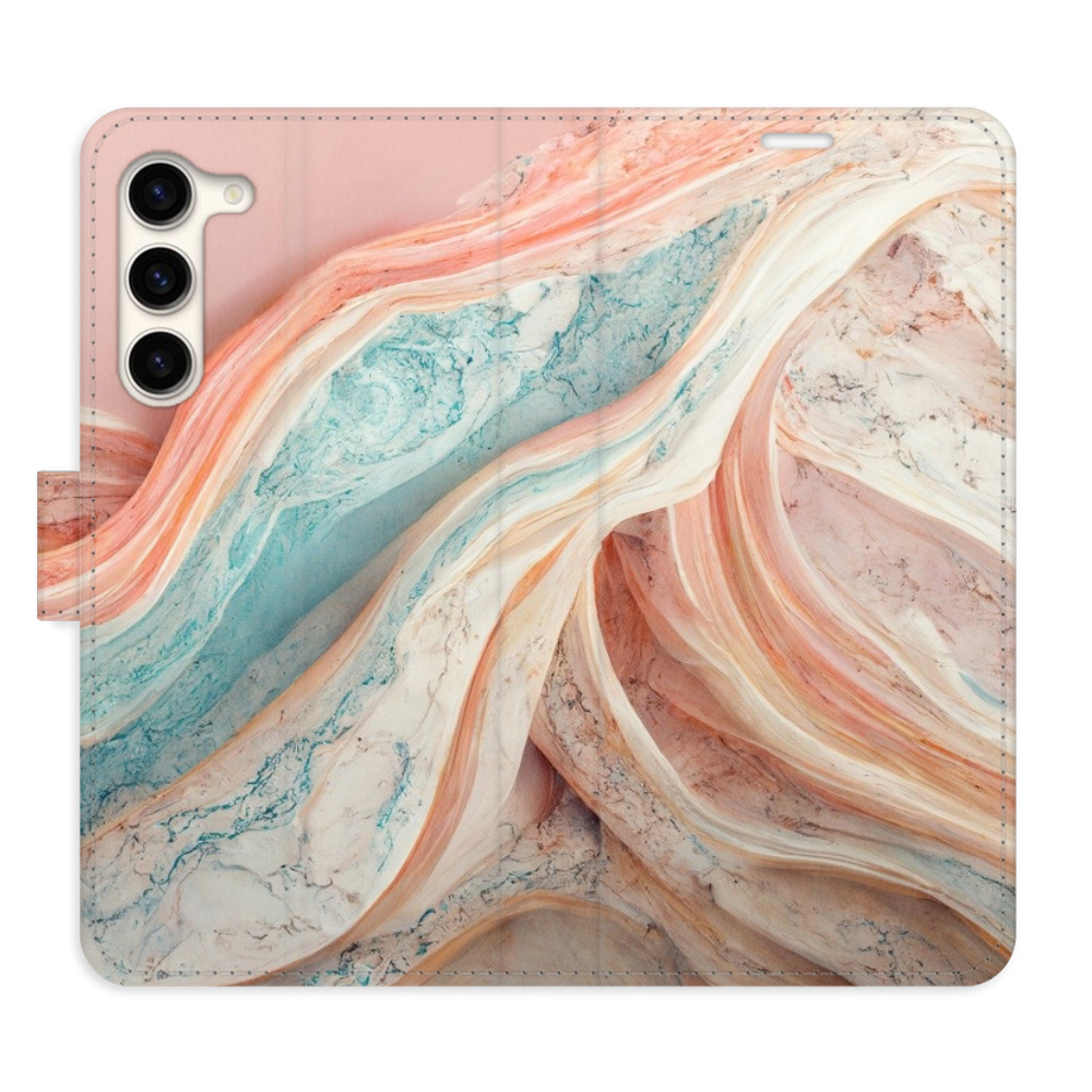Flipové puzdro iSaprio - Colour Marble - Samsung Galaxy S23+ 5G