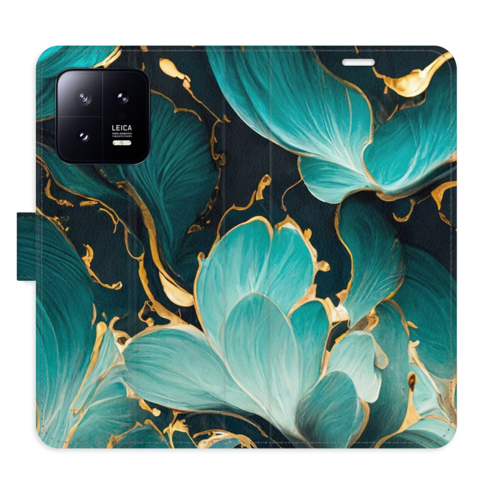 Flipové puzdro iSaprio - Blue Flowers 02 - Xiaomi 13
