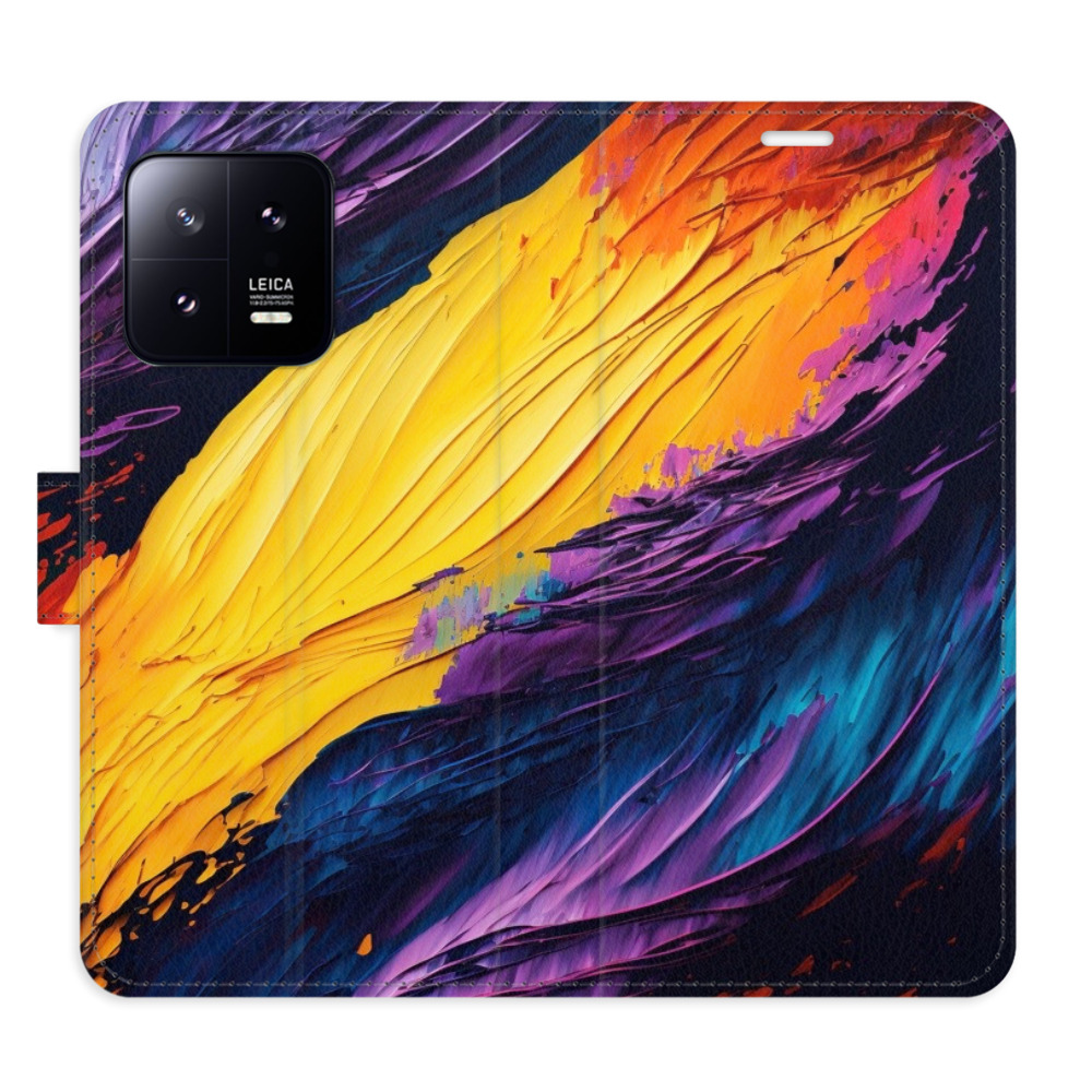 Flipové puzdro iSaprio - Fire Paint - Xiaomi 13