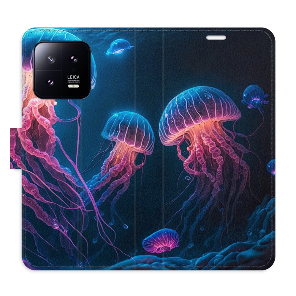 Flipové puzdro iSaprio - Jellyfish - Xiaomi 13