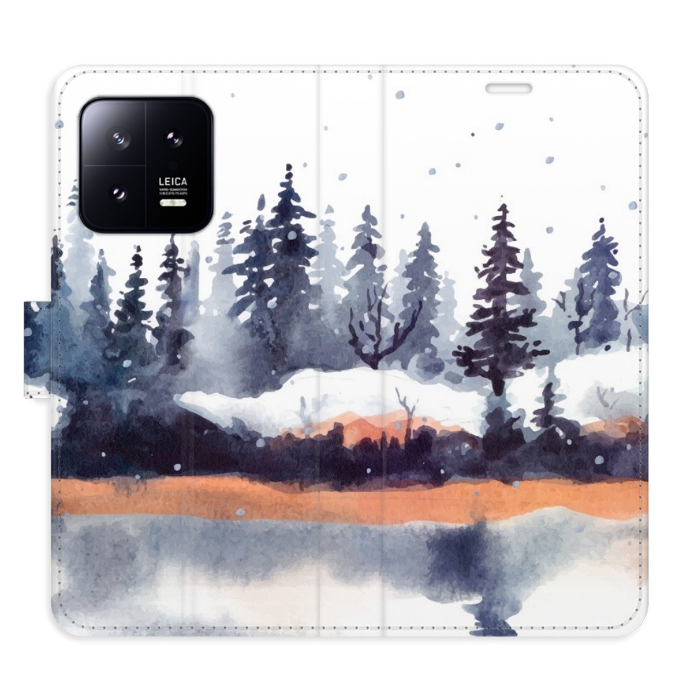 Flipové puzdro iSaprio - Winter 02 - Xiaomi 13