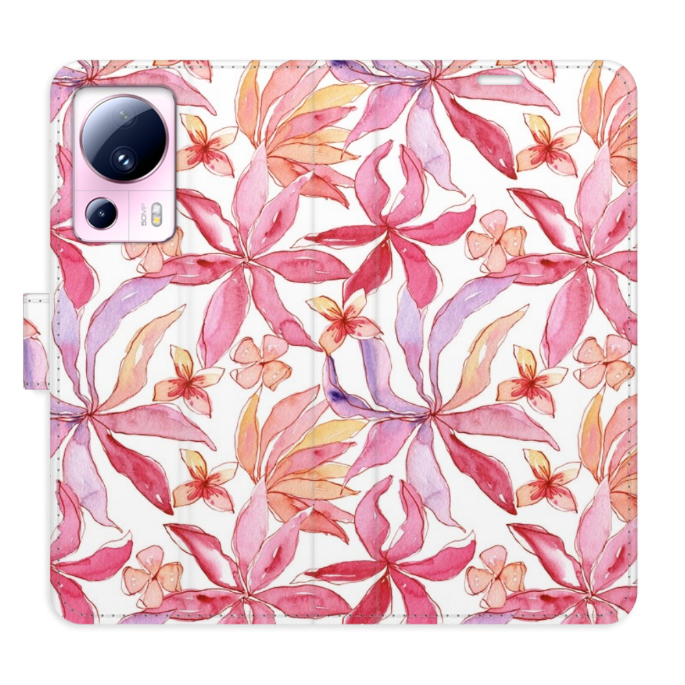 Flipové puzdro iSaprio - Flower Pattern 10 - Xiaomi 13 Lite