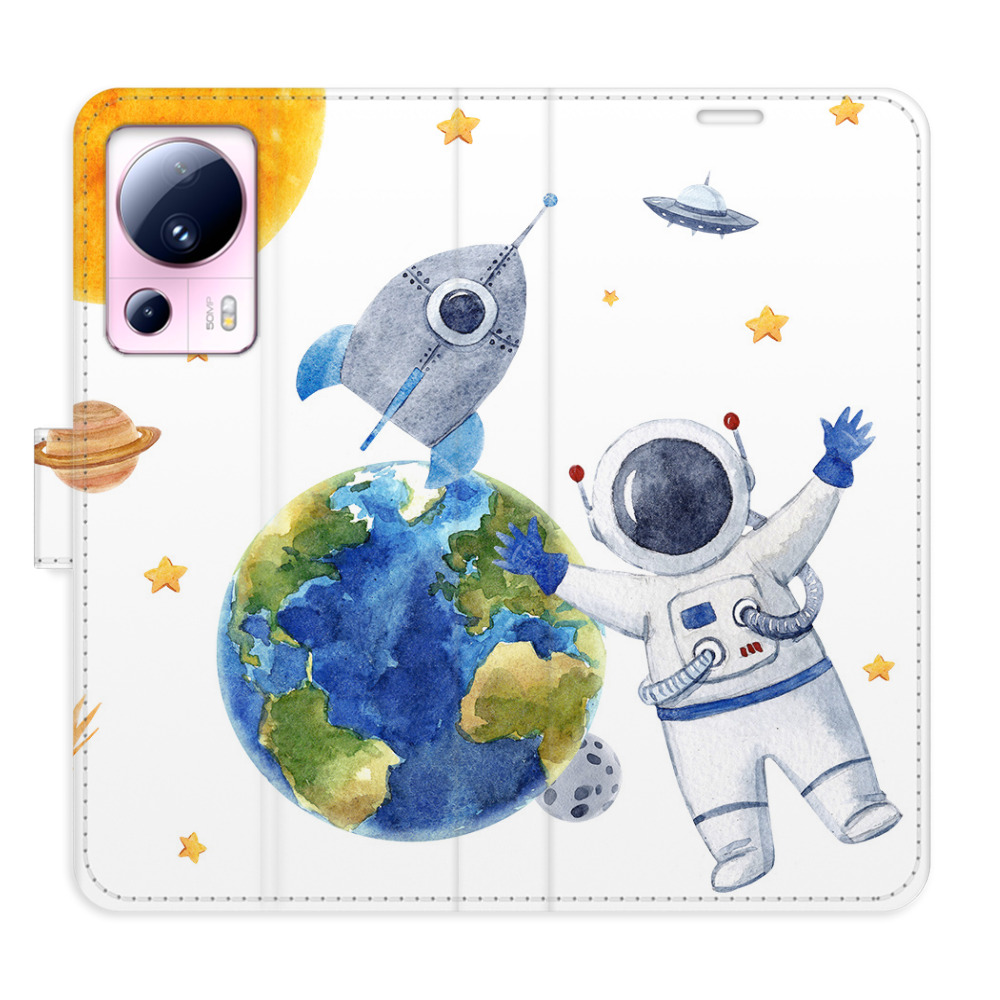 Flipové puzdro iSaprio - Space 06 - Xiaomi 13 Lite