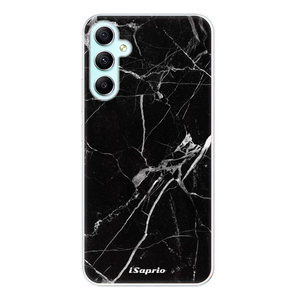 Odolné silikónové puzdro iSaprio - Black Marble 18 - Samsung Galaxy A34 5G