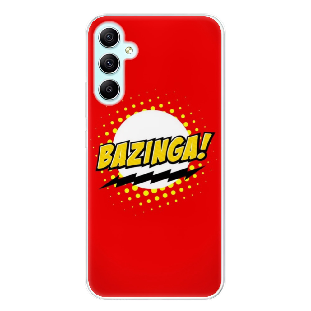 Odolné silikónové puzdro iSaprio - Bazinga 01 - Samsung Galaxy A34 5G