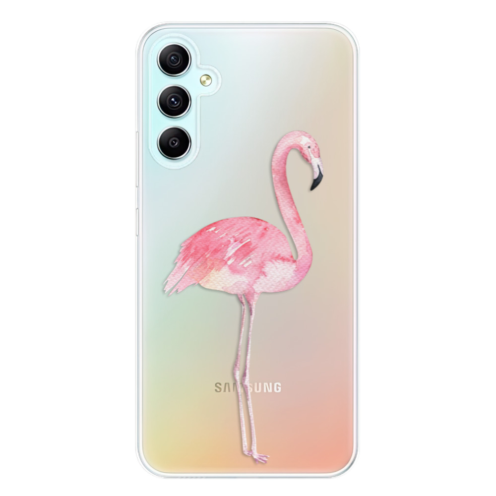 Odolné silikónové puzdro iSaprio - Flamingo 01 - Samsung Galaxy A34 5G