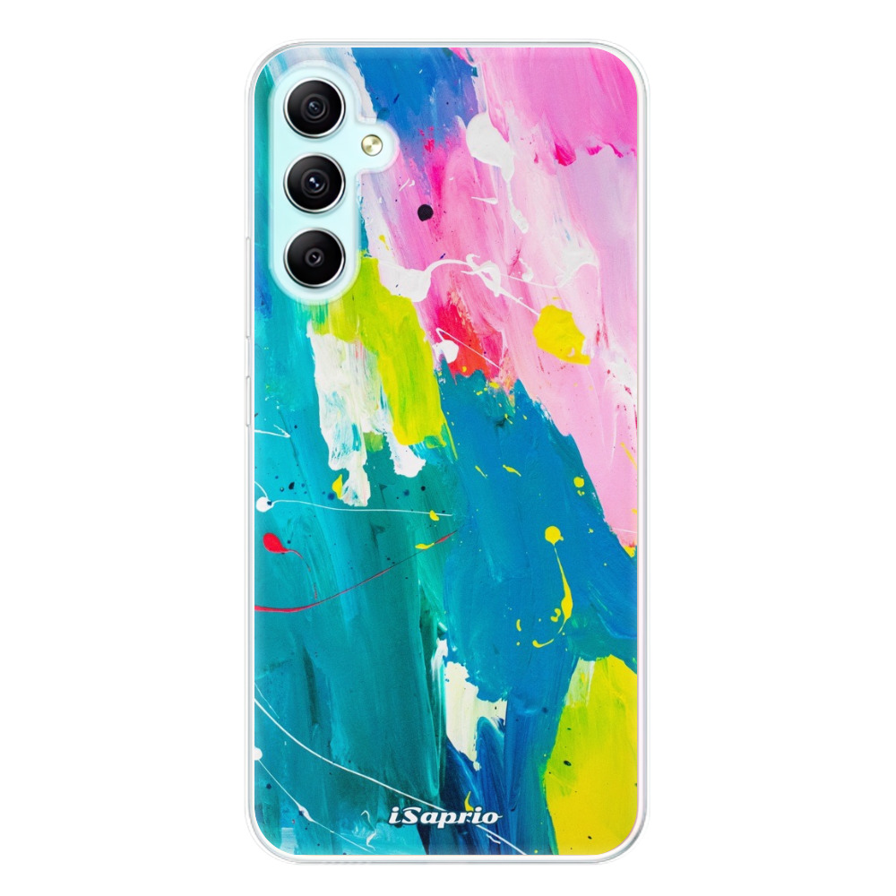 Odolné silikónové puzdro iSaprio - Abstract Paint 04 - Samsung Galaxy A34 5G