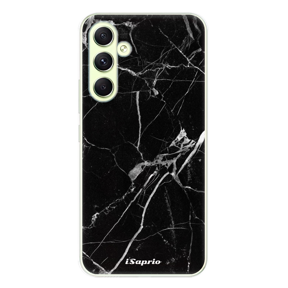 Odolné silikónové puzdro iSaprio - Black Marble 18 - Samsung Galaxy A54 5G