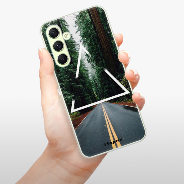 Odolné silikónové puzdro iSaprio - Triangle 01 - Samsung Galaxy A54 5G