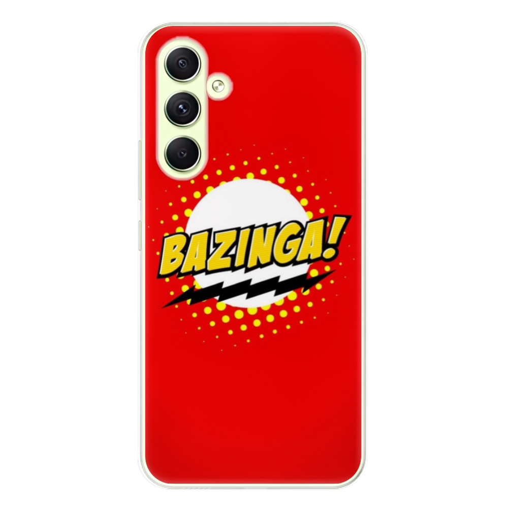 Odolné silikónové puzdro iSaprio - Bazinga 01 - Samsung Galaxy A54 5G