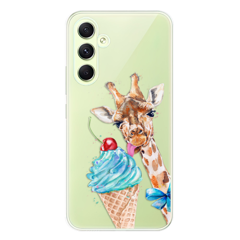 Odolné silikónové puzdro iSaprio - Love Ice-Cream - Samsung Galaxy A54 5G