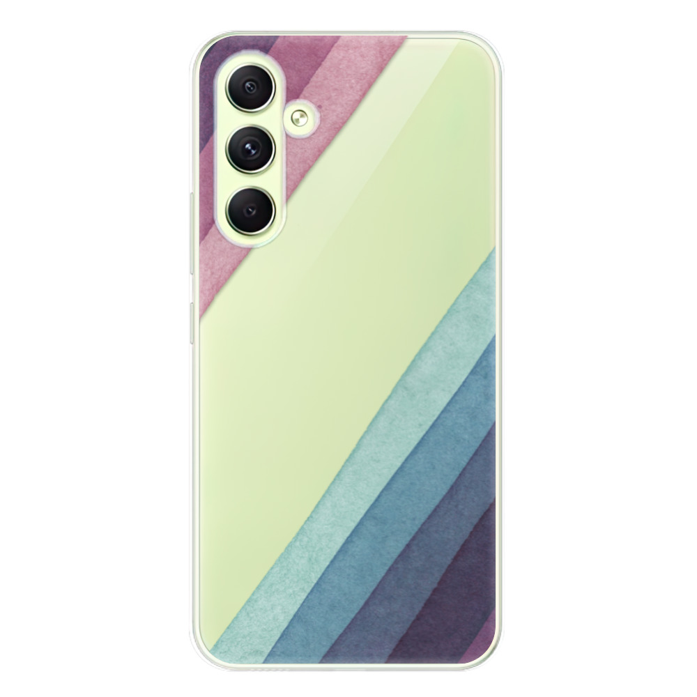 Odolné silikónové puzdro iSaprio - Glitter Stripes 01 - Samsung Galaxy A54 5G