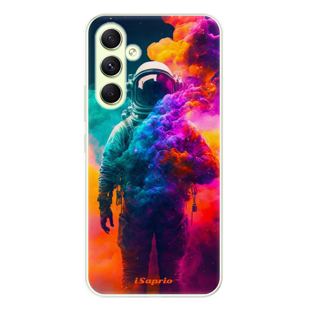 Odolné silikónové puzdro iSaprio - Astronaut in Colors - Samsung Galaxy A54 5G