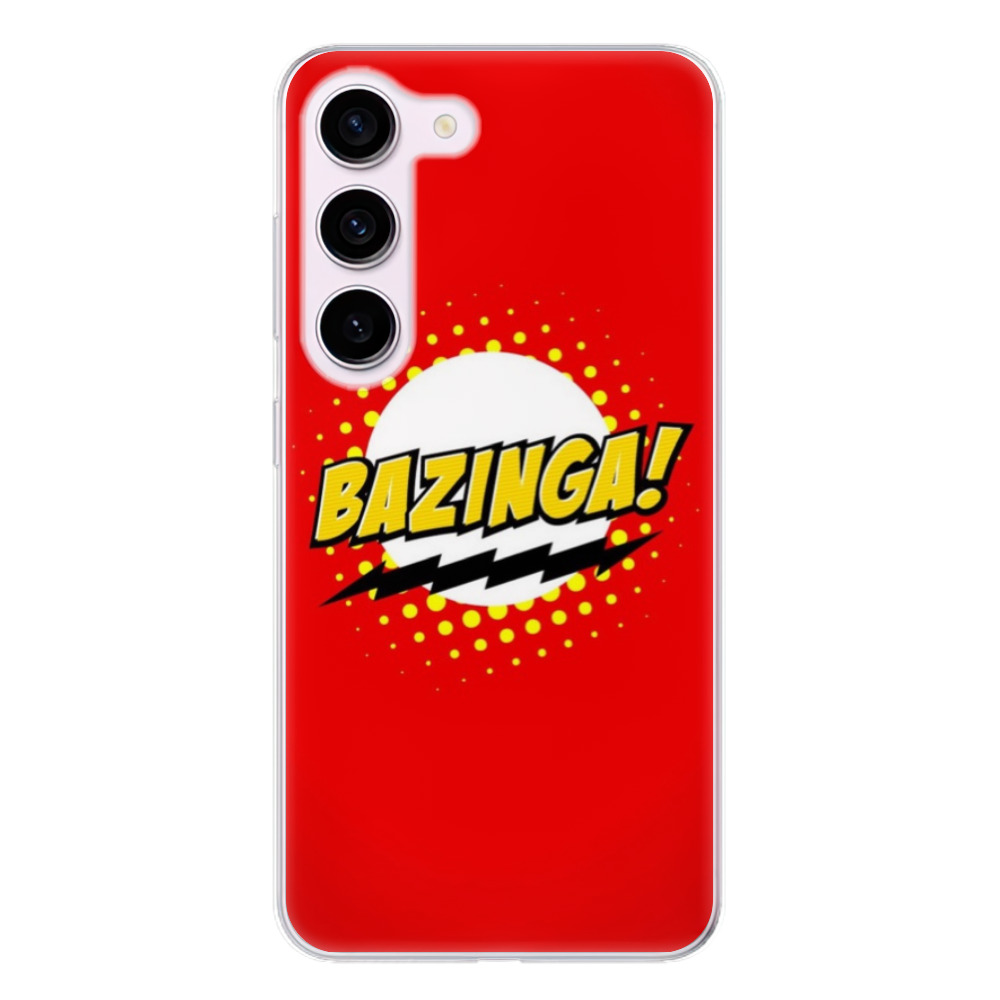 Odolné silikónové puzdro iSaprio - Bazinga 01 - Samsung Galaxy S23 5G