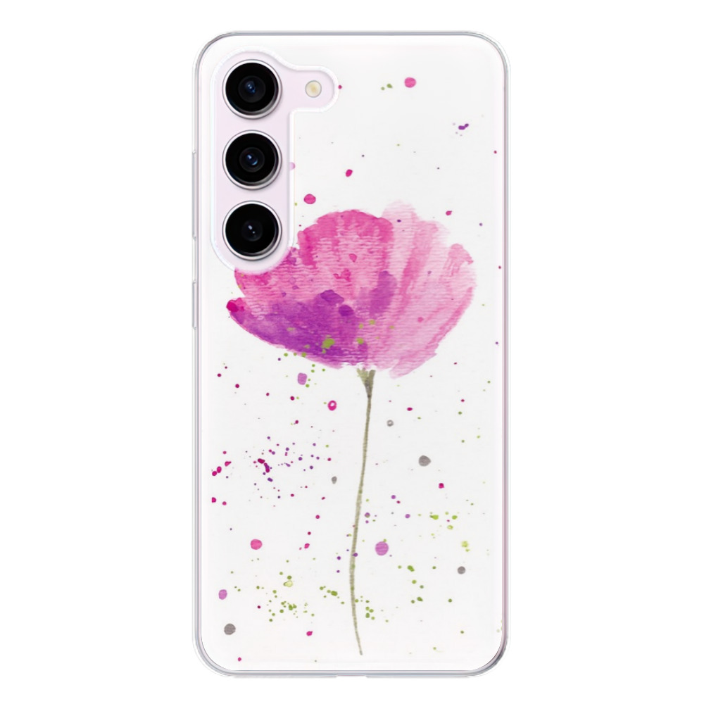 Odolné silikónové puzdro iSaprio - Poppies - Samsung Galaxy S23 5G