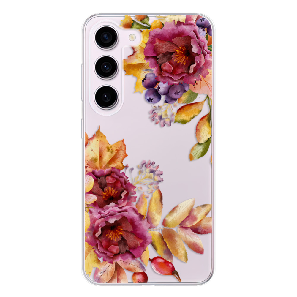 Odolné silikónové puzdro iSaprio - Fall Flowers - Samsung Galaxy S23 5G