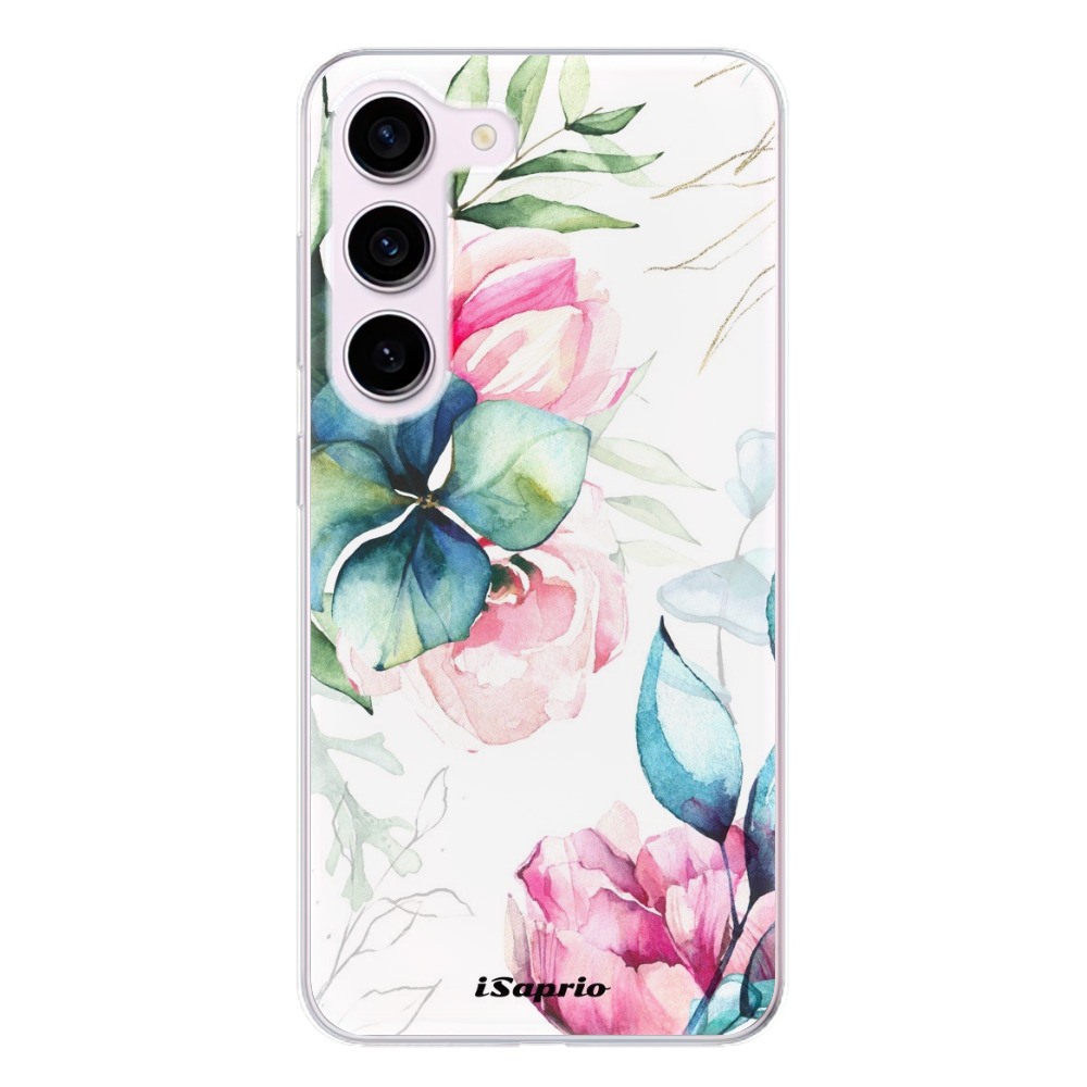 Odolné silikónové puzdro iSaprio - Flower Art 01 - Samsung Galaxy S23 5G