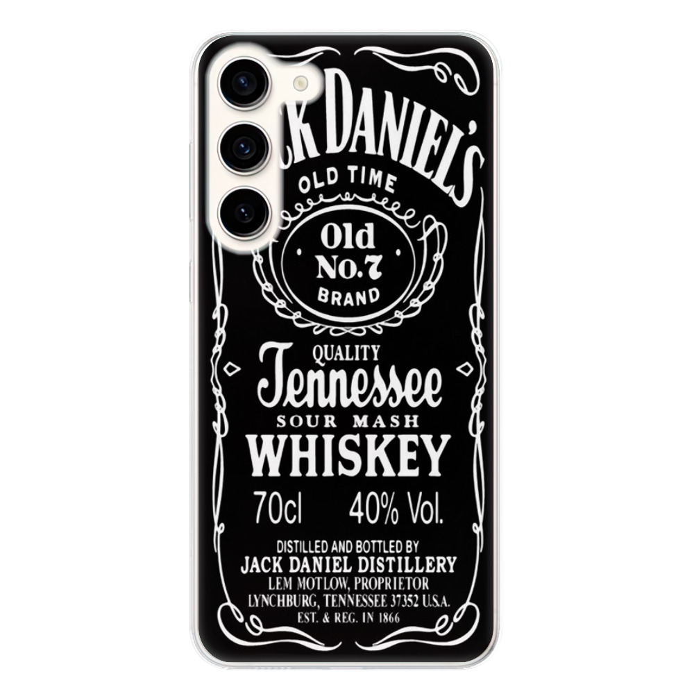 Odolné silikónové puzdro iSaprio - Jack Daniels - Samsung Galaxy S23+ 5G