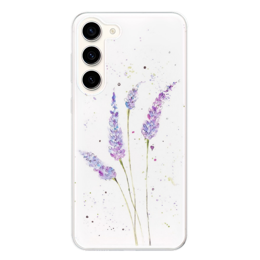 Odolné silikónové puzdro iSaprio - Lavender - Samsung Galaxy S23+ 5G