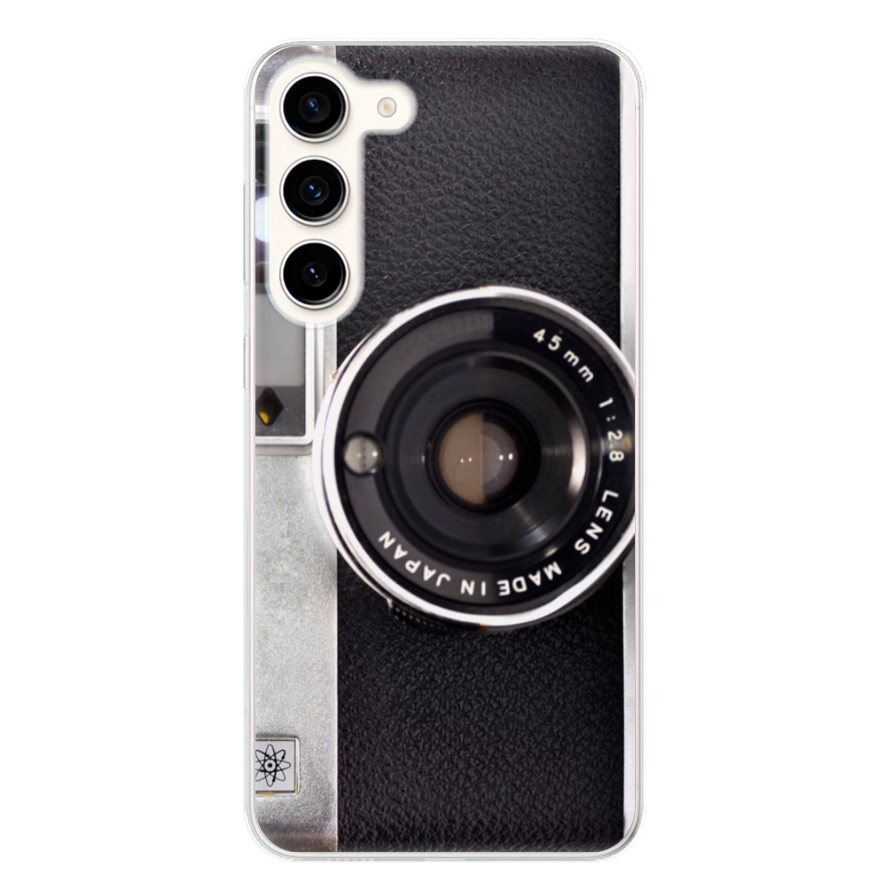 Odolné silikónové puzdro iSaprio - Vintage Camera 01 - Samsung Galaxy S23+ 5G